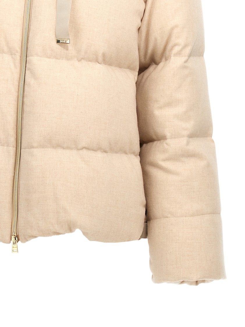 Herno Ultalight Down Jacket In Neutral