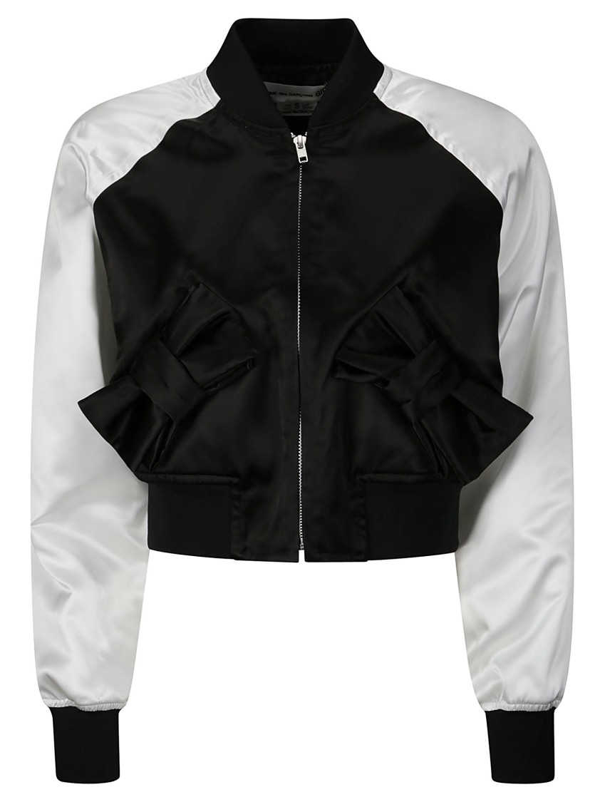COMME DES GARÇONS COMME DES GARÇONS TWO-TONE BOMBER JACKET 
