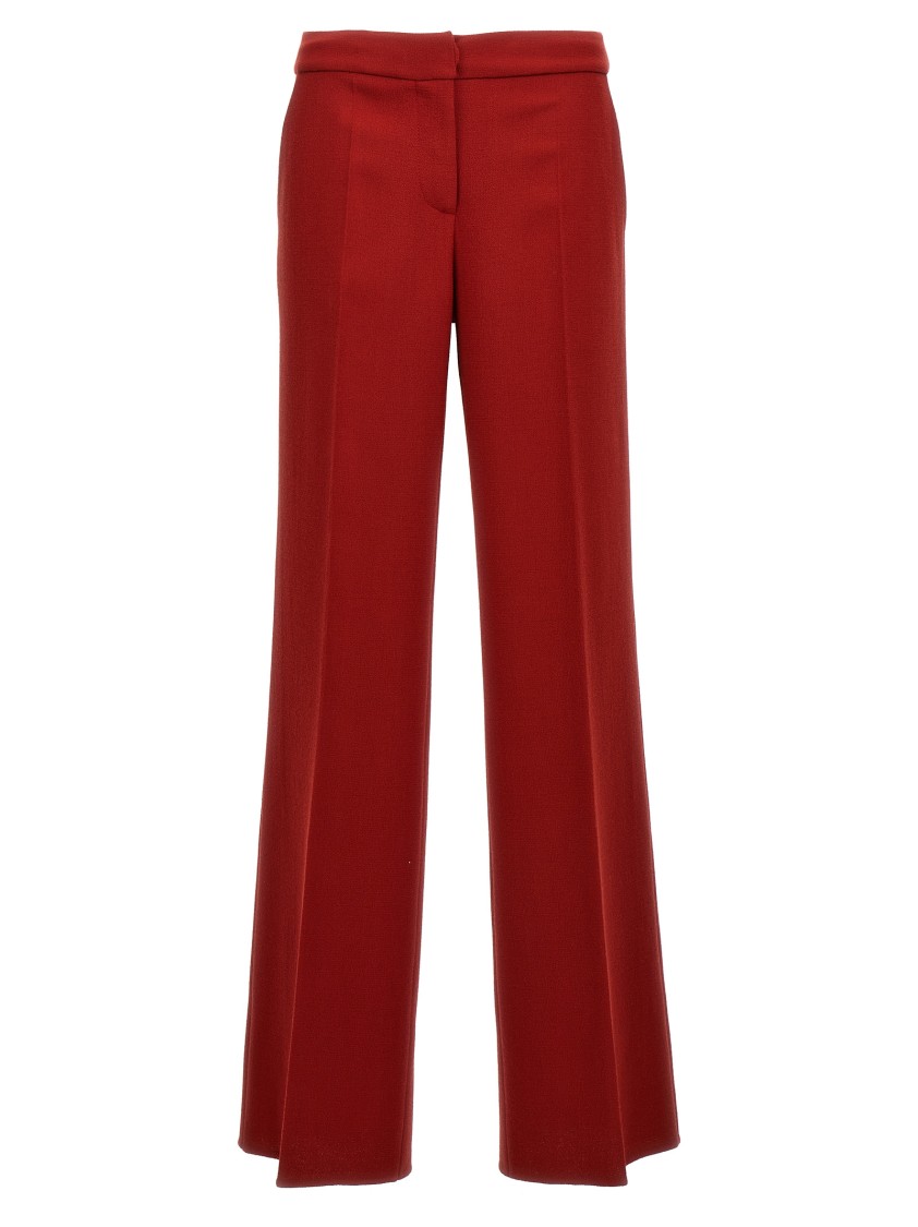 Gianluca Capannolo Red Valerie Straight Leg Pants In Red