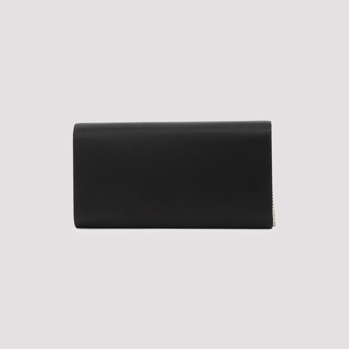 Roger Vivier Envelope Flap Flower Buckle Handbag In Black
