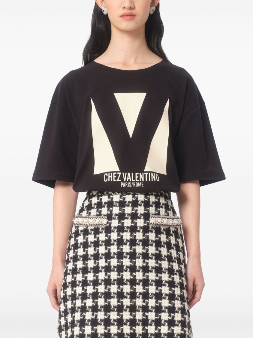 Shop Valentino Chez T-shirt
