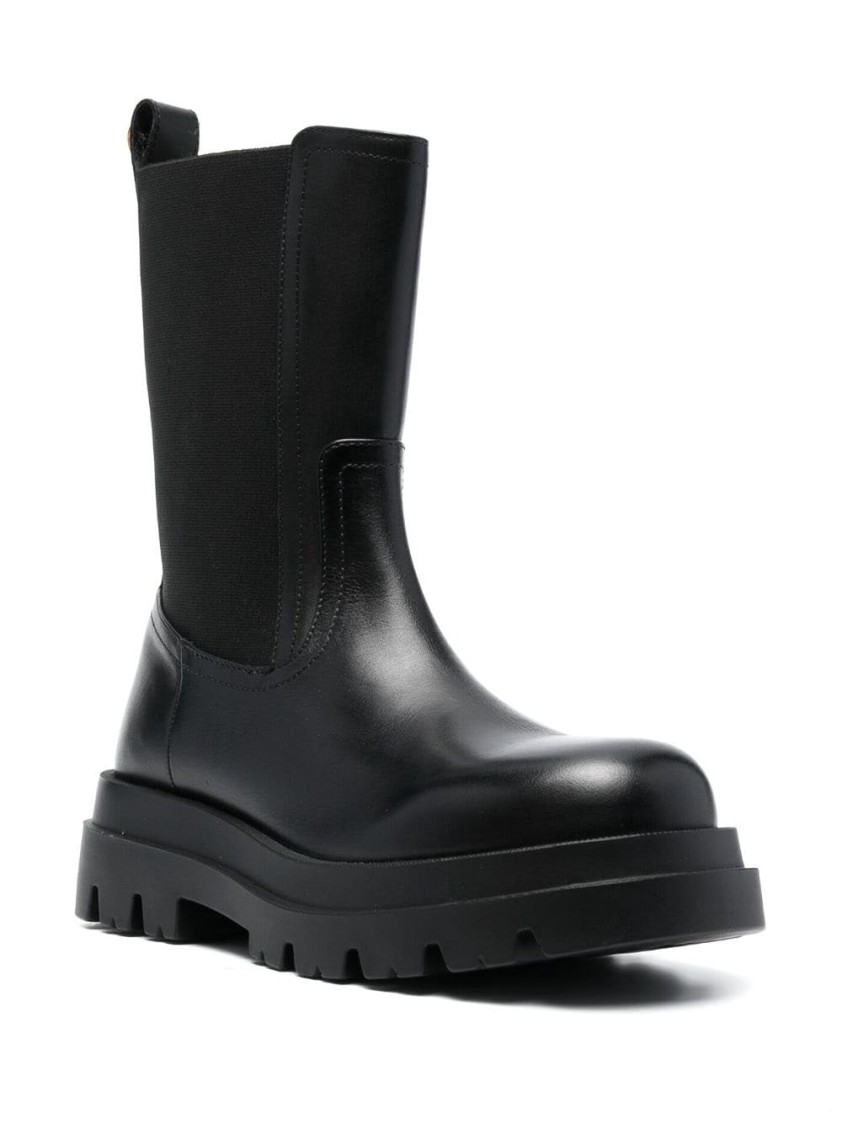 Twinset Twin-set Chelsia Booties In Black