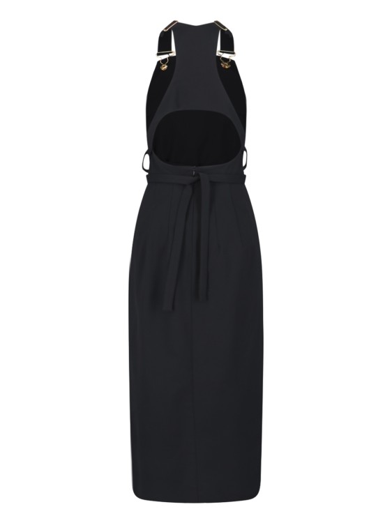 オールインワン・サロペット Patou Black Virgin Wool Midi Overall Dress Patou Black Virgin Wool Midi Overall Dress | THE LIST