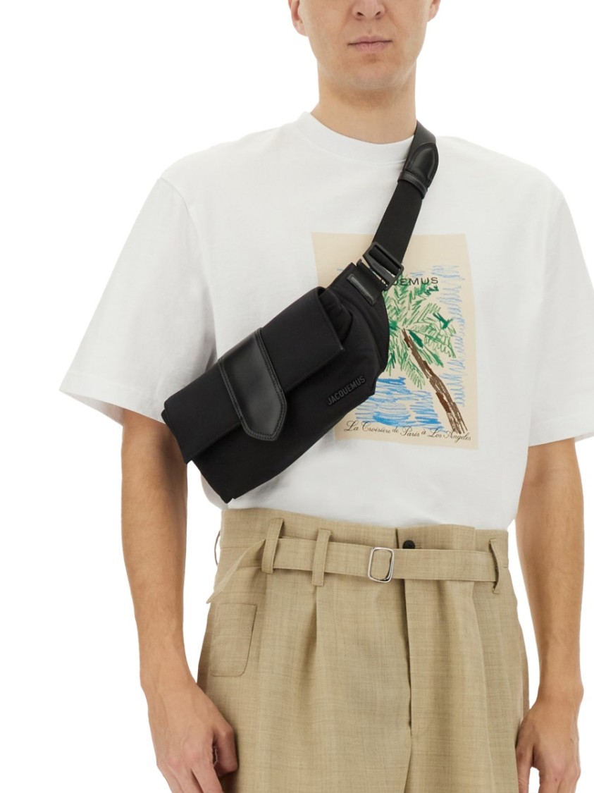 Shop Jacquemus "marine" T-shirt In White