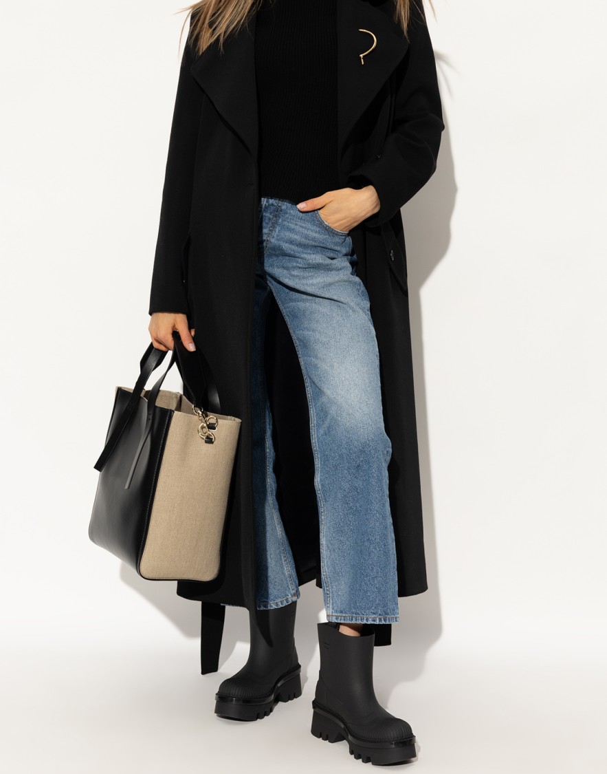 Chloé Raina Rain Boots In Black