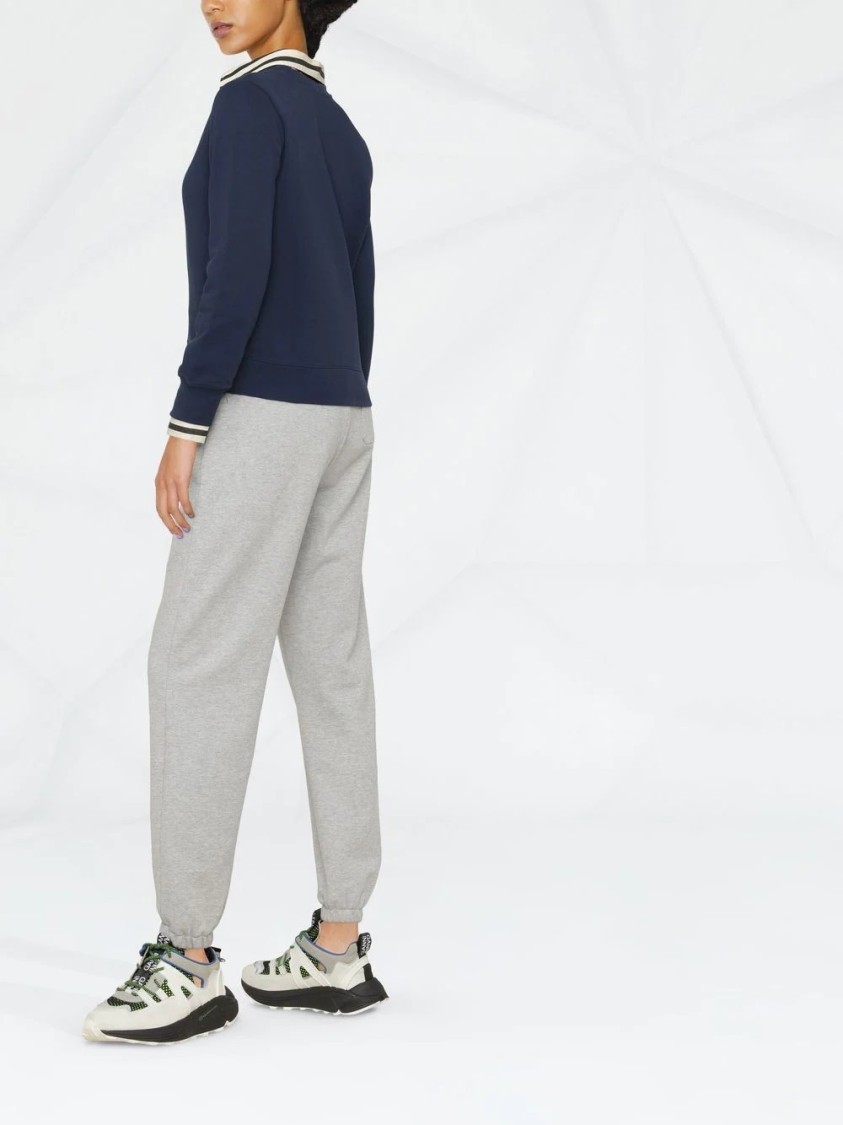 Apc A.p.c. Classic Blue Tina Cardigan In Blue