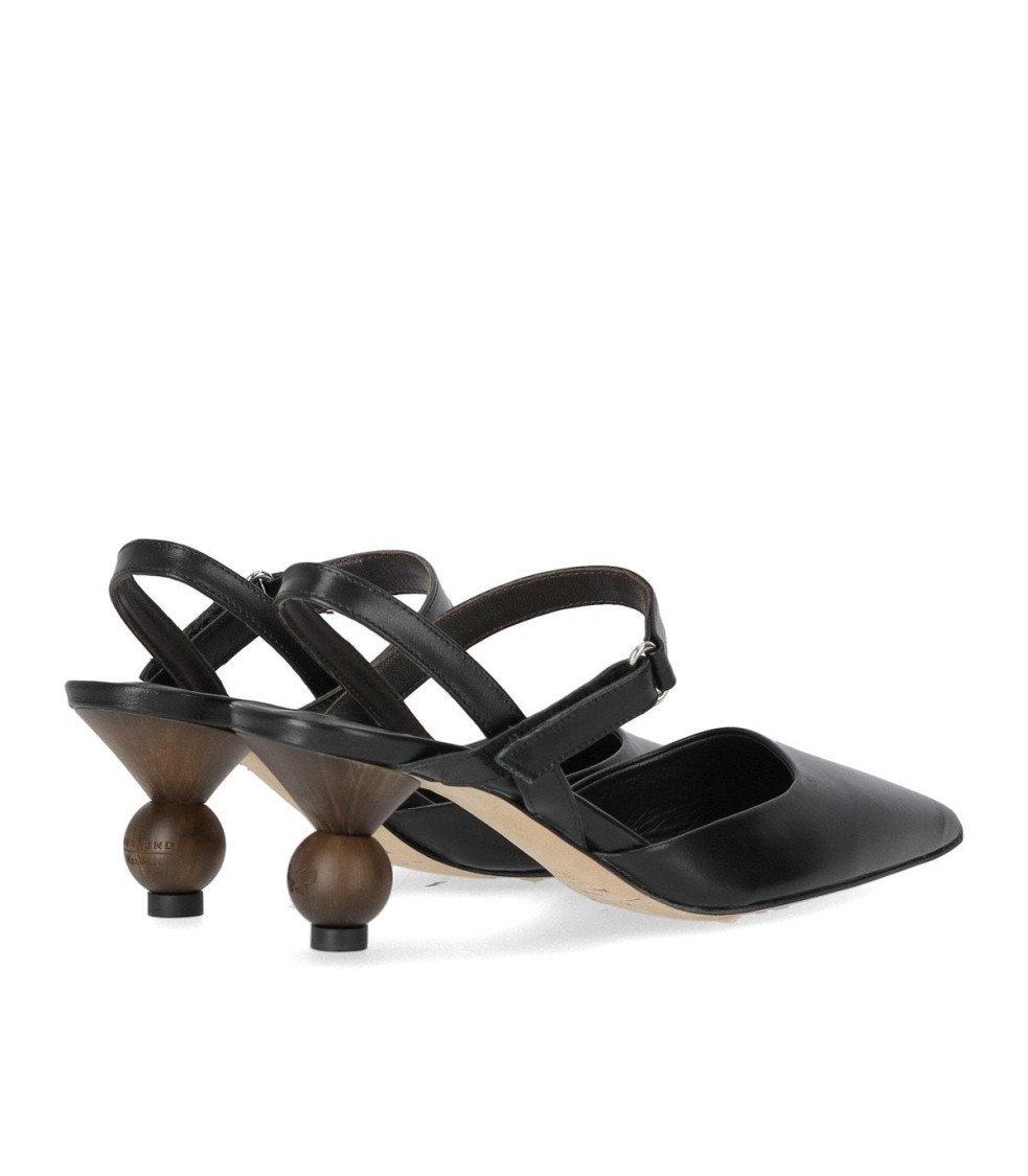 Max Mara Palo Black Slingback Pump In Black