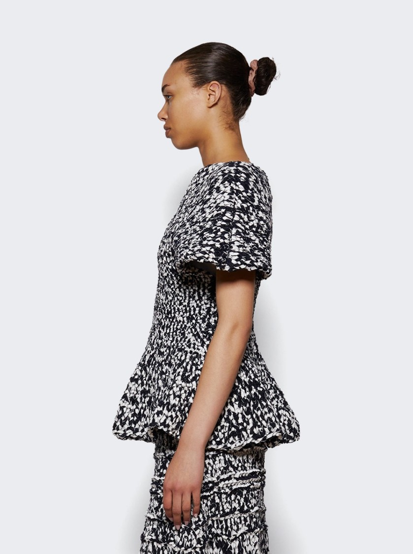 Khaite Mathilde Top Glaze And Midnight Navy In Multi