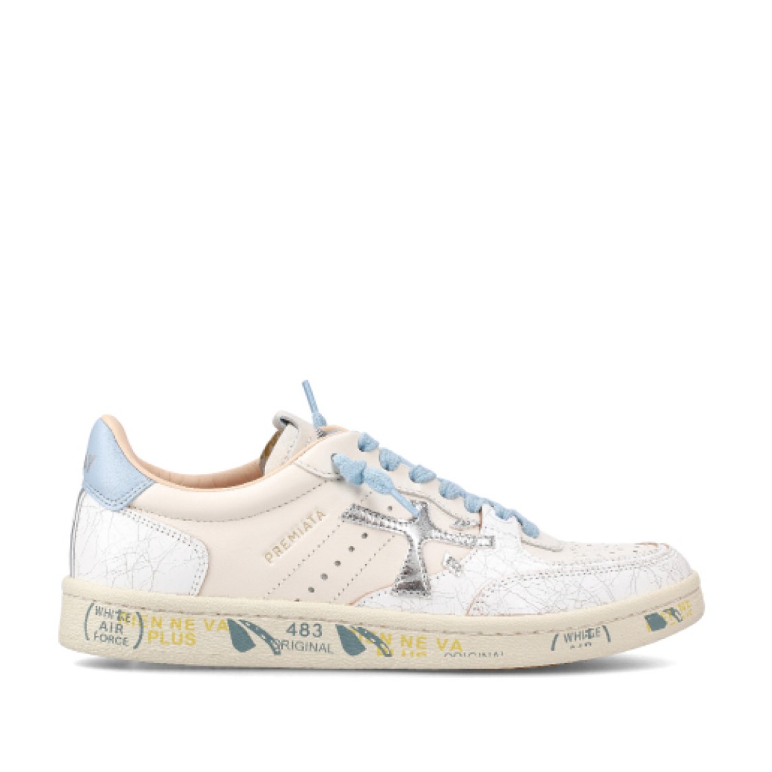 Premiata Bsktclad Strapped Low-top Casual Shoes In Grey