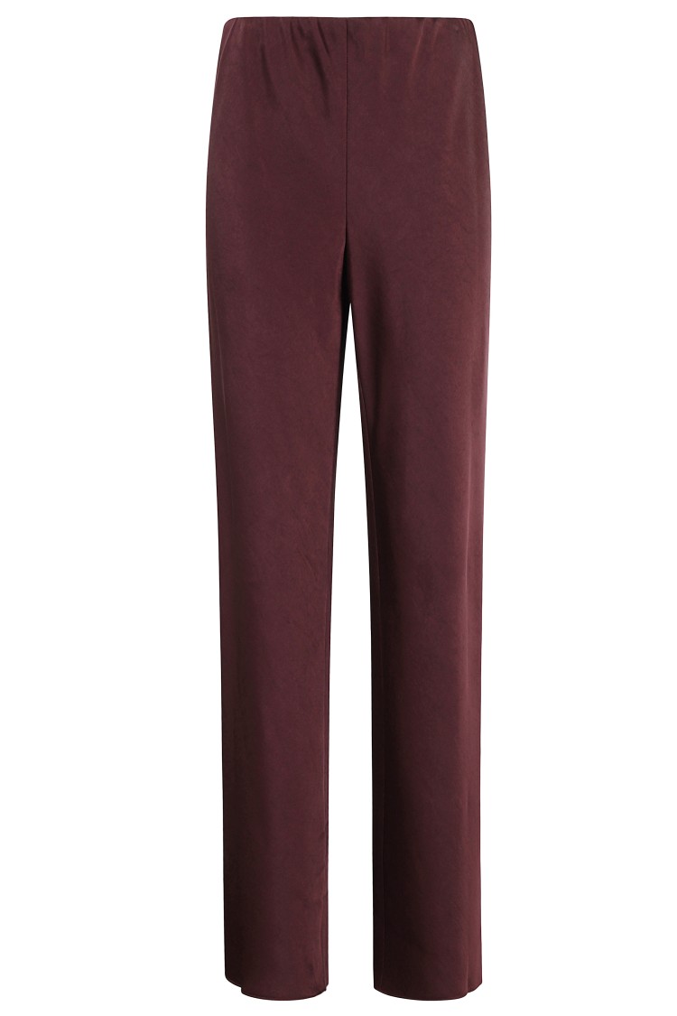 Shop Vince Fluid Bias Pants In Purple
