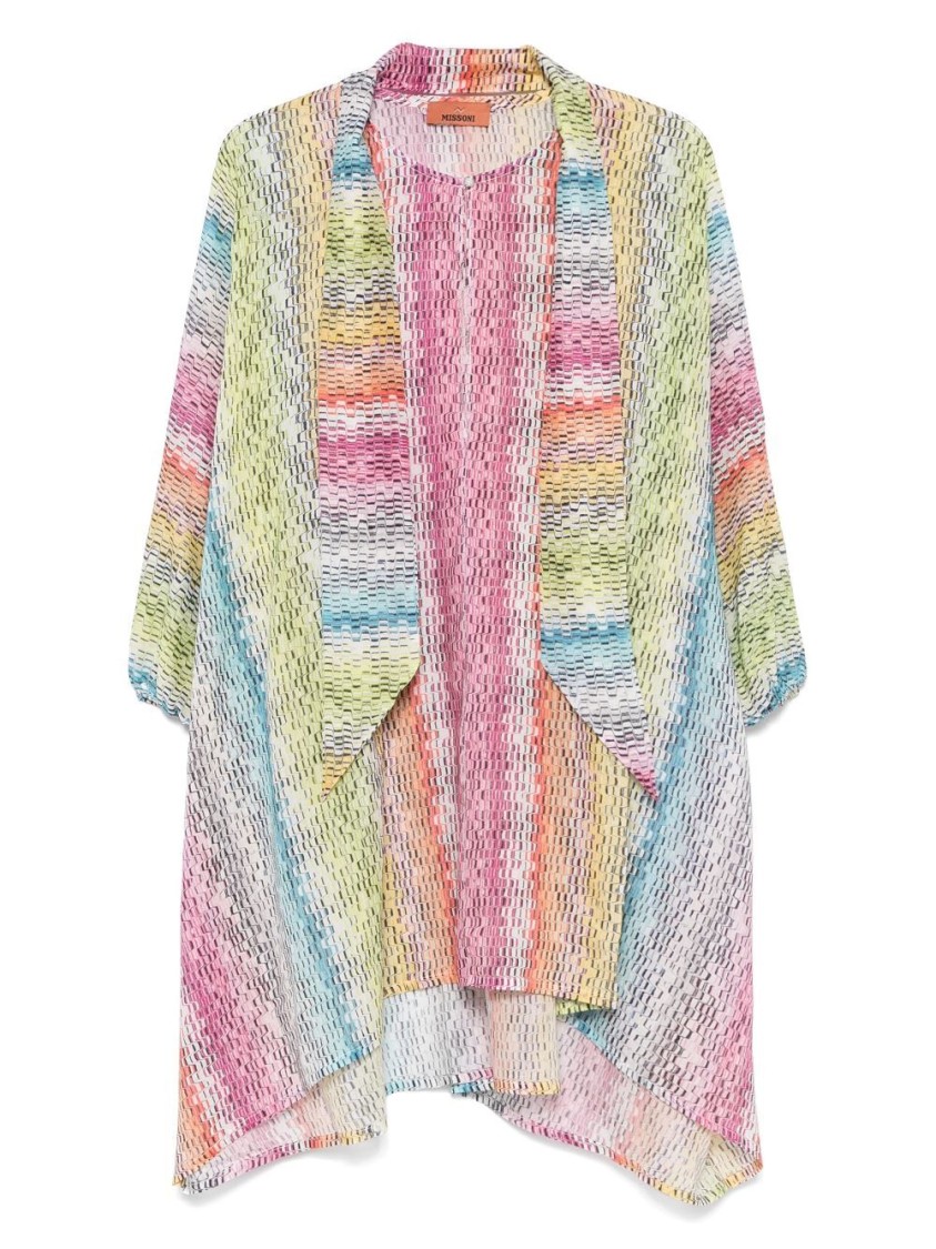 Missoni Multicolored Striped Beach Cover-up