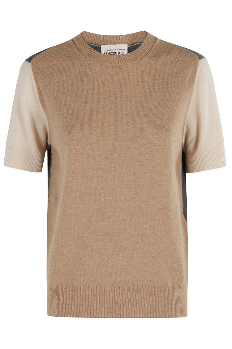 Semicouture Semi Couture Holly Sweater In Brown