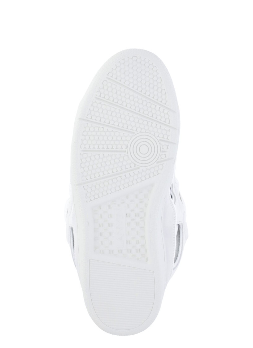 Lanvin White Curb Sneakers