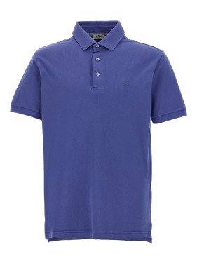 Etro Light Blue Cotton Shirt Safari Print Casual Shirt | THE