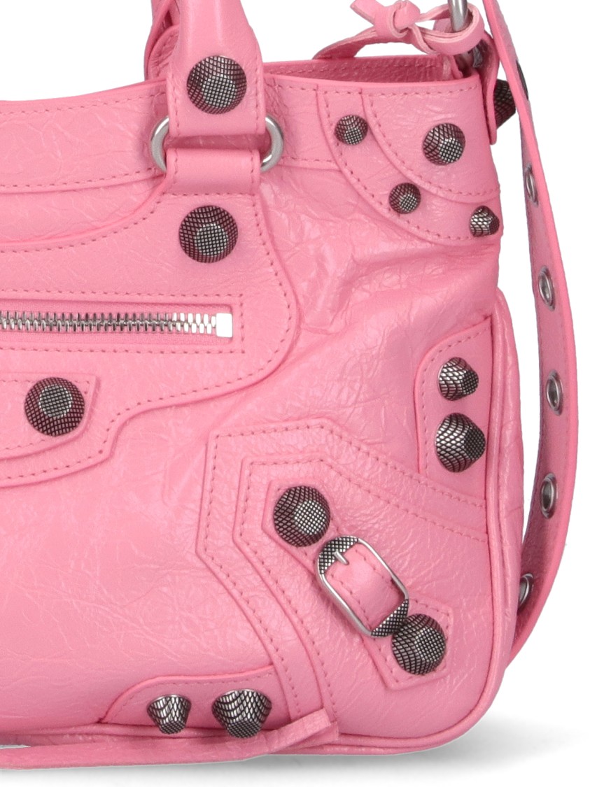 Shop Balenciaga Medium 'neo Cagole' Shoulder Bag – Pink