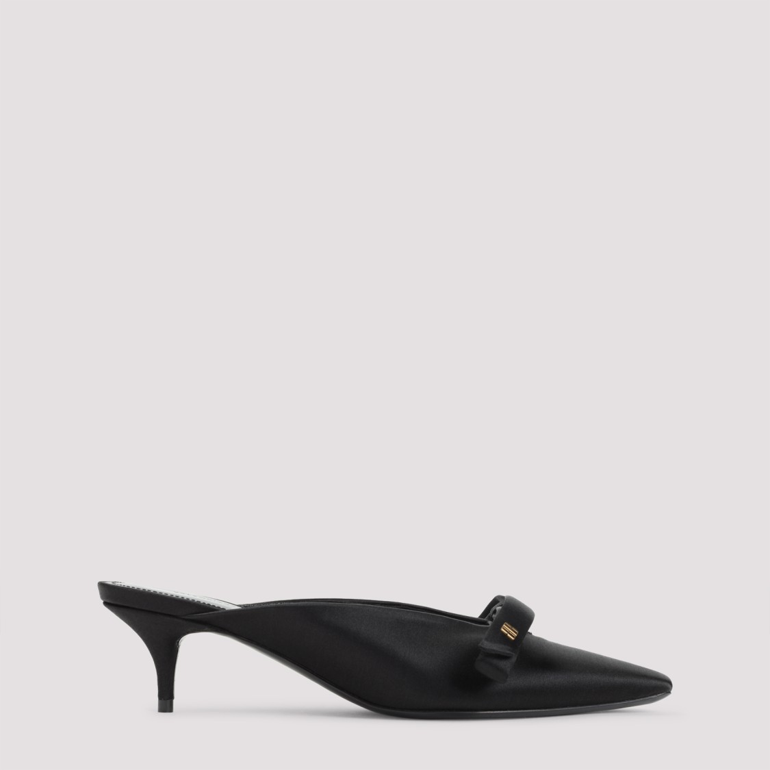 Balenciaga Slingback Heels With Pointed Toe In Black