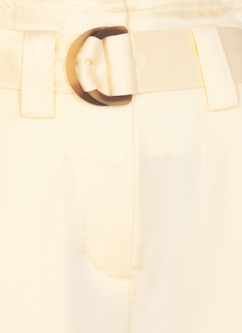 Zimmermann Pants In Yellow Viscose