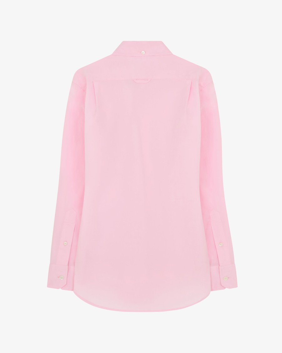 Serena Bute Johnny Fitted Shirt - Pale Pink In Pink