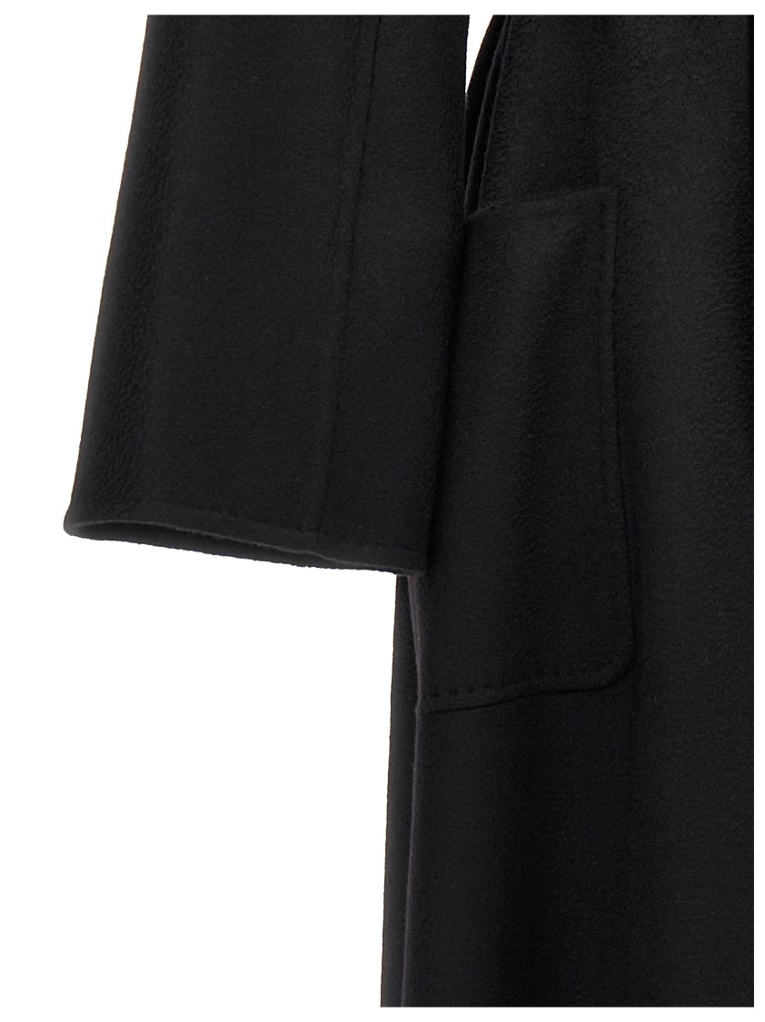 Max Mara Ludmilla' Coat In Black
