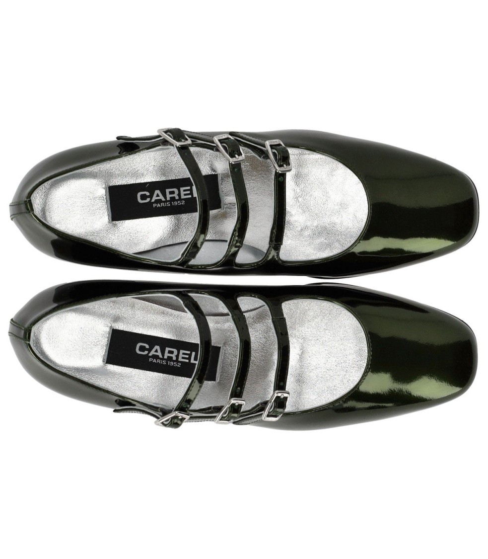 Carel Paris Ariana Green Mary Jane Pump In Green