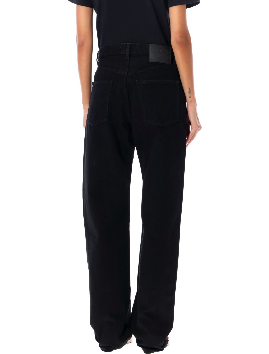 Shop Valentino Straight Denim Pants