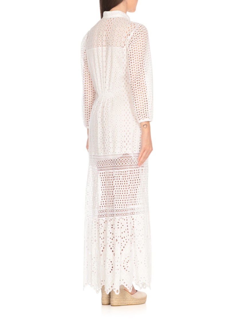 Temptation Tiered Lace Detail Maxi Dress