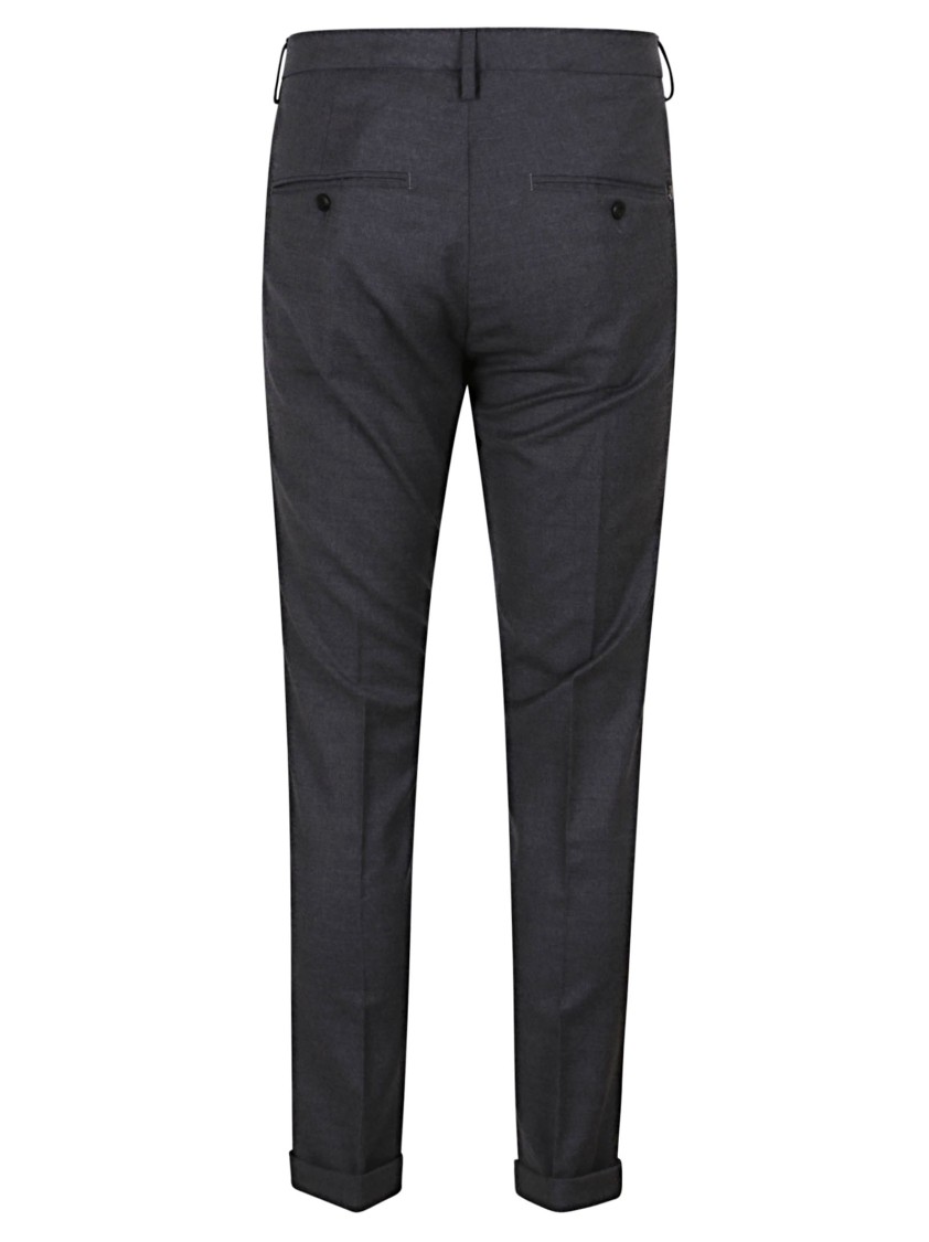 Dondup Tailored Grey Trousers In Grey