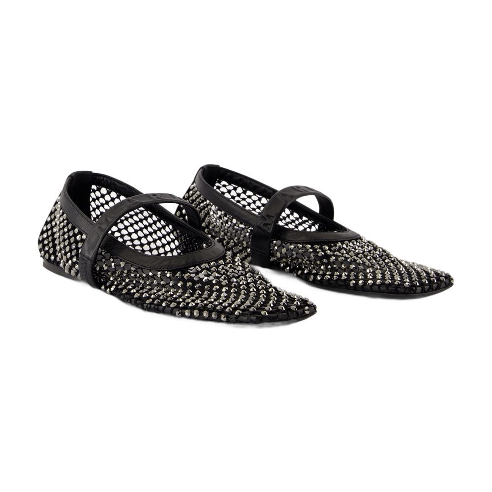 Shop Marni Mary Jane Sneakers - Synthetic - Black