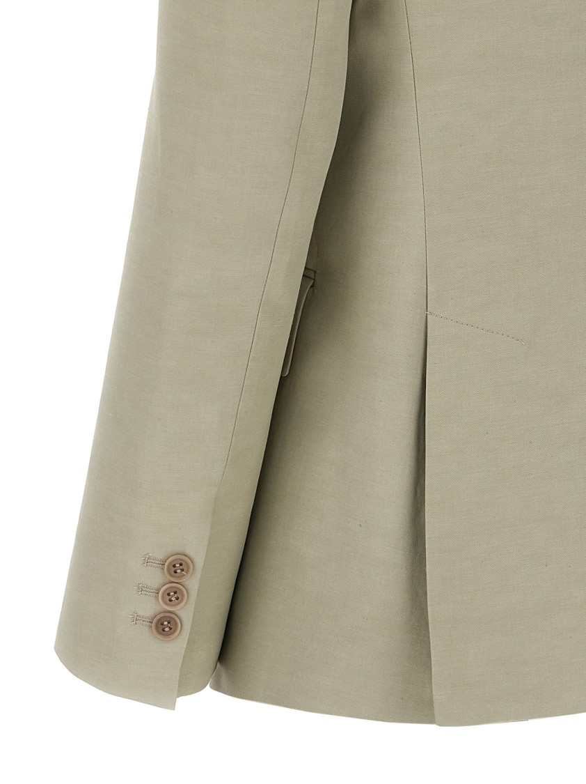 P.a.r.o.s.h Single-breasted Blazer Blazer And Suits In Neutral