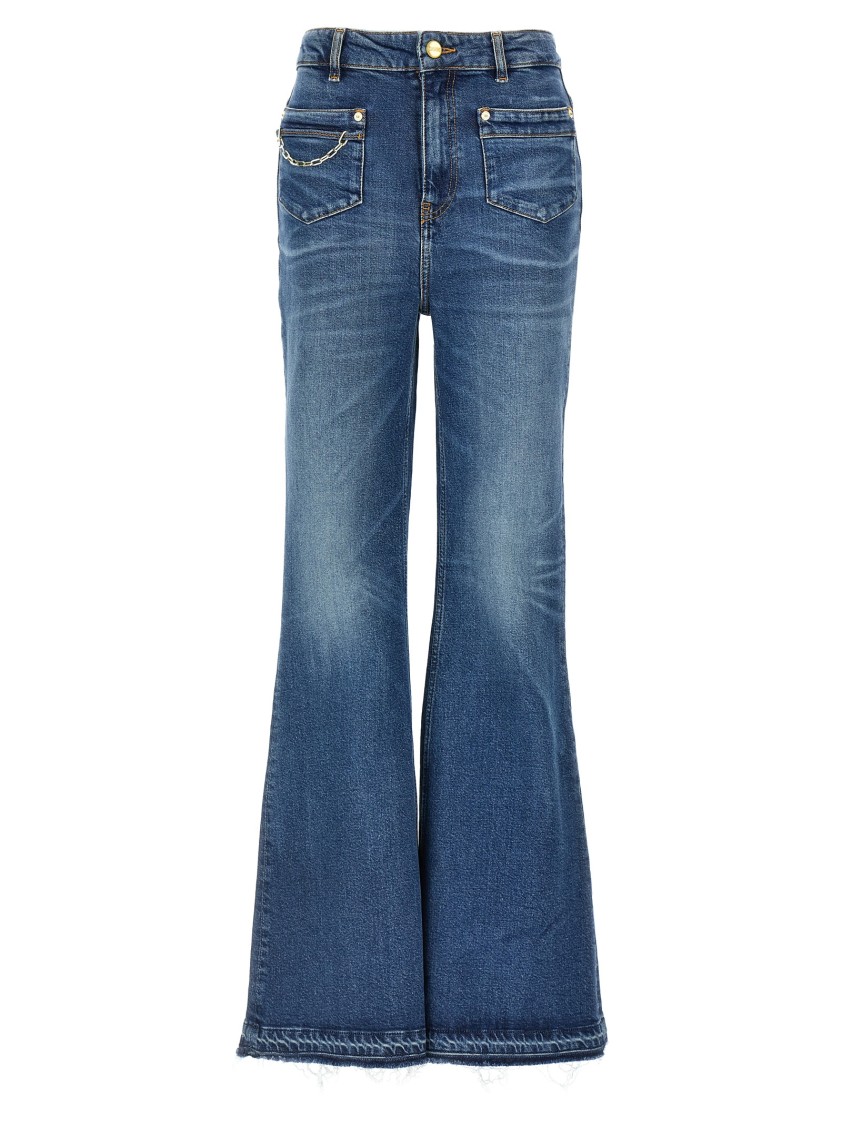 Ganni 'goddi' Jeans In Blue