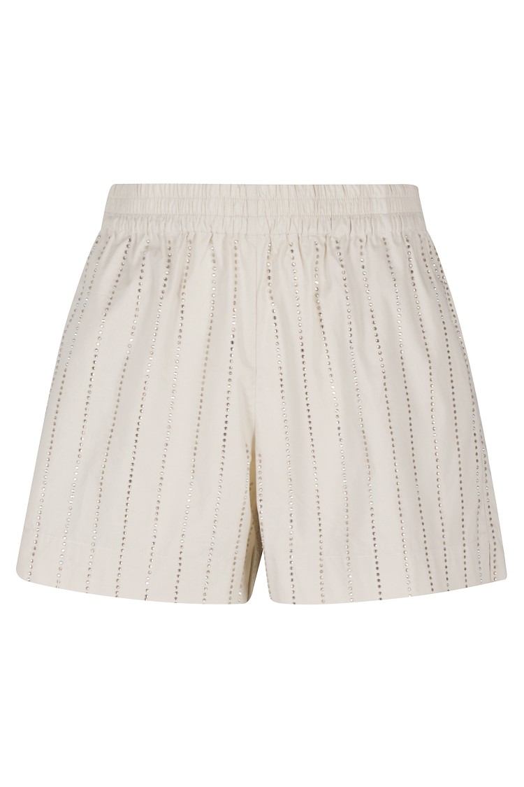 Shop Mc2 Saint Barth Cotton Poplin Shorts