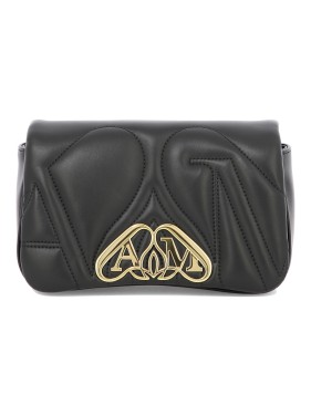 ハンドバッグ Rise Bag - Alexander McQueen - Leather - Black/Ivory Alexander Mcqueen Rise Bag - Leather - Black/Ivory Bucket