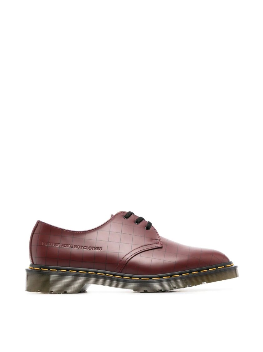 Dr. Martens 1461 Check X Undercover Lace-up Derby In Pink