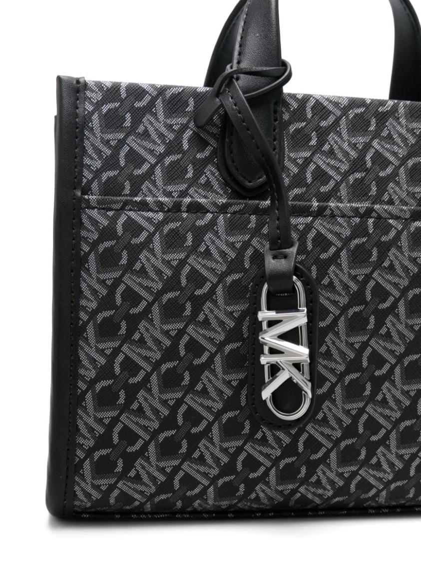 Michael Kors Sm Ew Msgr Crossbody Bag In Black