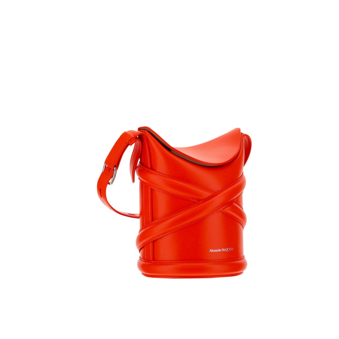 ALEXANDER MCQUEEN ALEXANDER MCQUEEN THE CURVE BUCKET BAG
