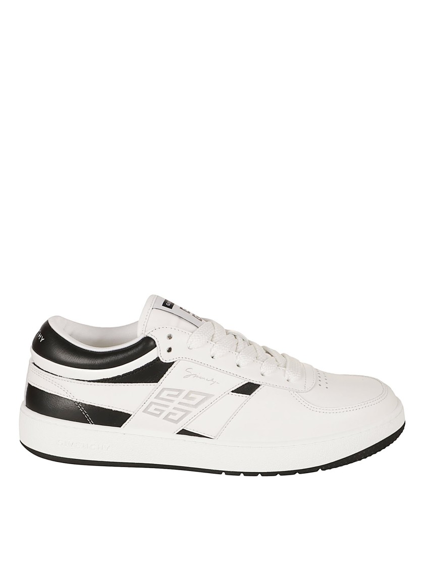 Givenchy Low-top Sneakers In Smooth In White