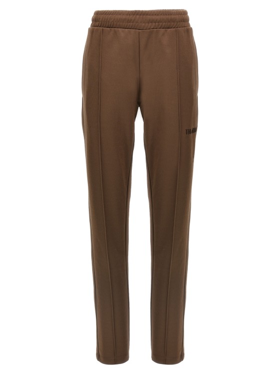 パンツ The Attico Acetate Viscose Jersey Joggers With Embossed Logo The Attico Acetate Viscose Jersey Joggers With Embossed Logo