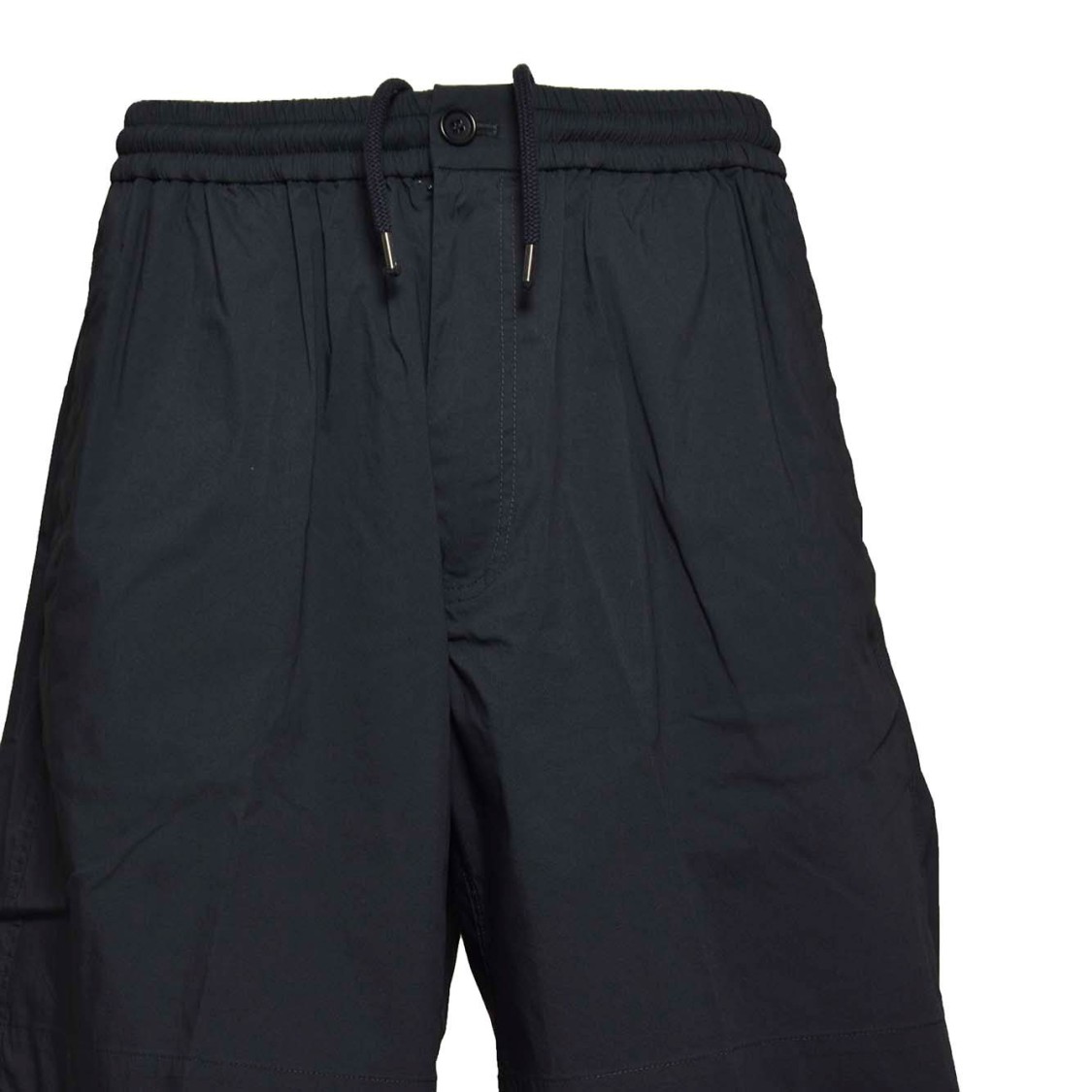 ASPESI ASPESI BERMUDA IN COTTON AND NYLON BLUE