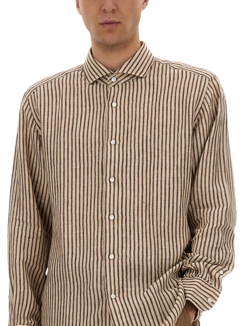 BOSS CAMEL BOSS CAMEL "L-JOSH-SPREADW-C-252" SHIRT