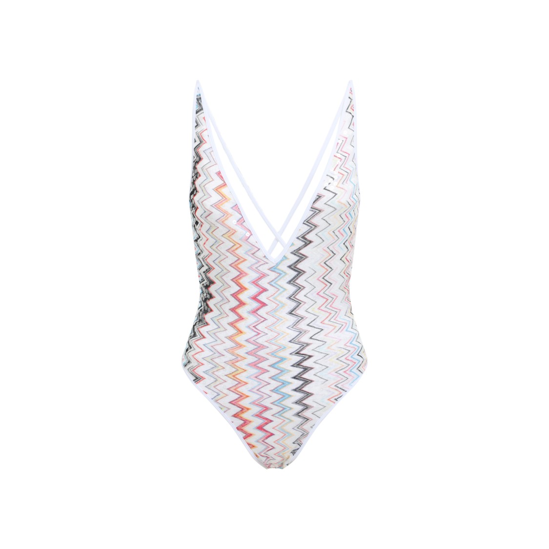Shop Missoni Multicolor One Piece Swimsuit