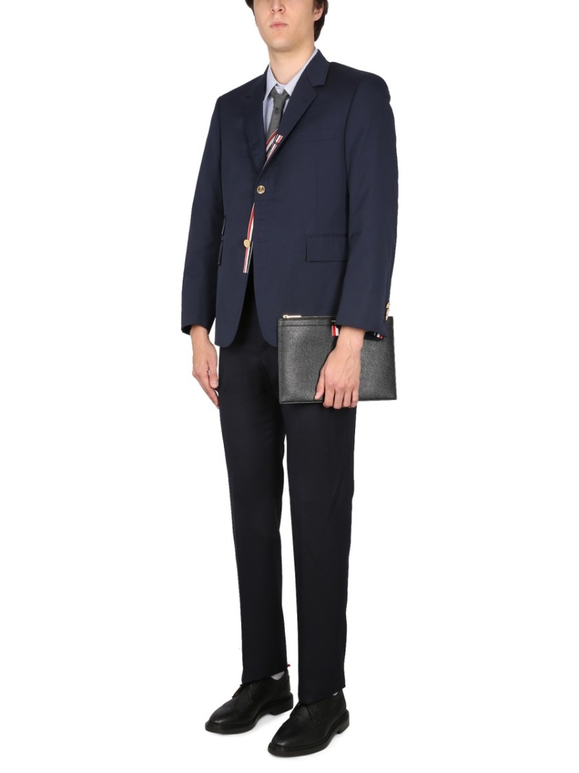 Thom Browne Single-breasted Two-button Blazer In Blue