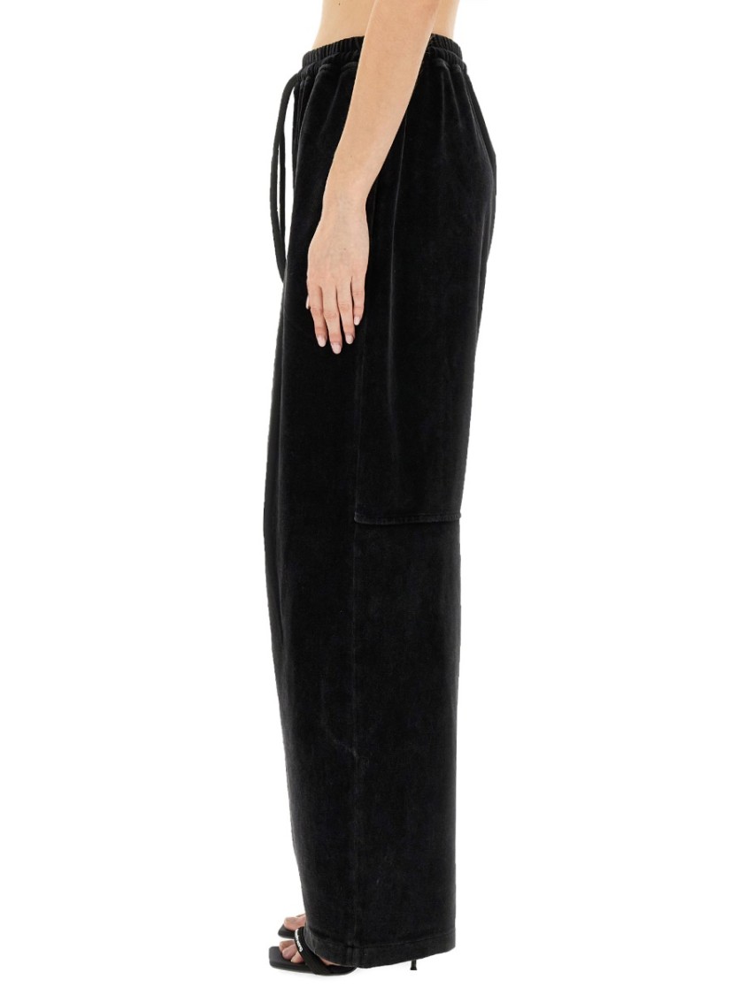 Alexander Wang T T By Alexander Wang Jogging Pants In Black