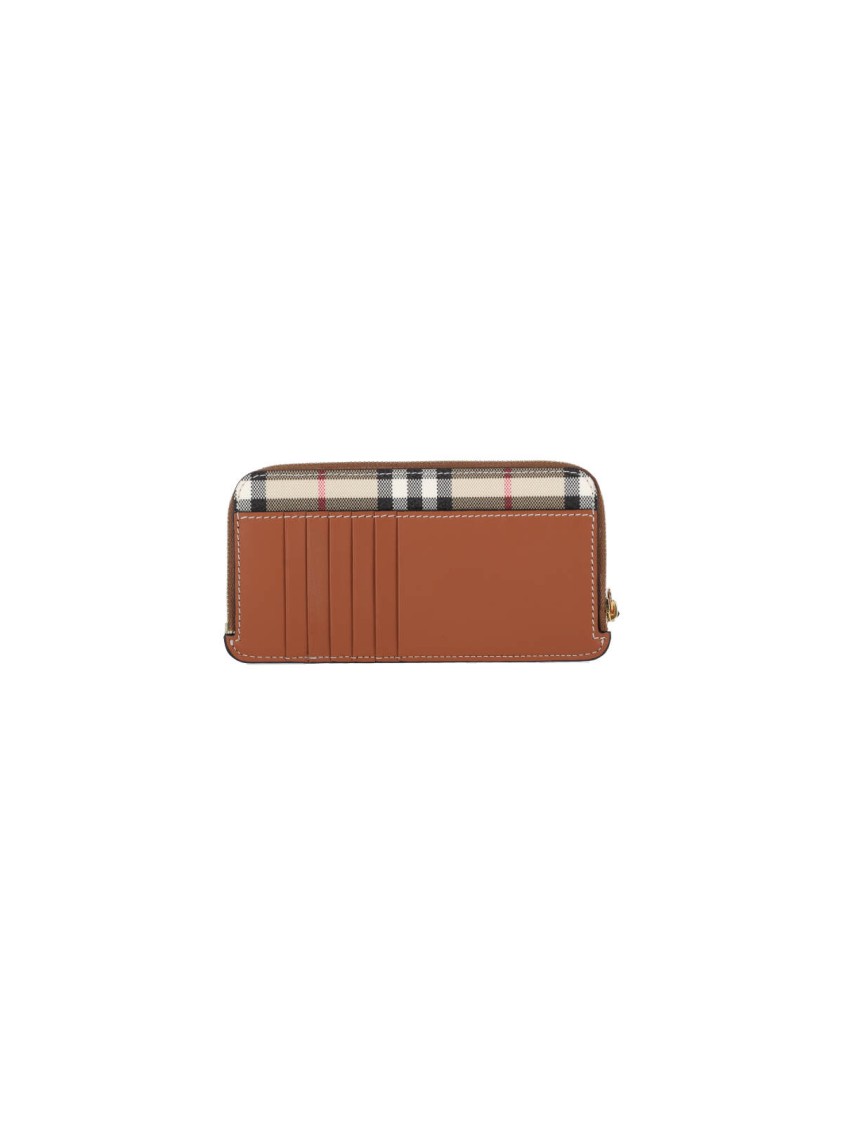 Burberry Wallet With Check Pattern