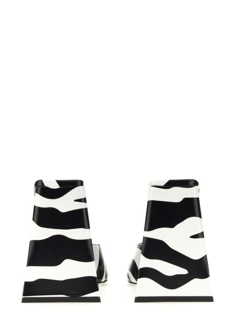 Shop Attico The Mule Devon In Multicolor