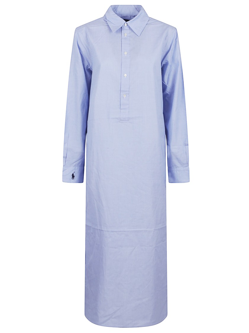 Polo Ralph Lauren N Shana Dr-long Sleeve-day Dress