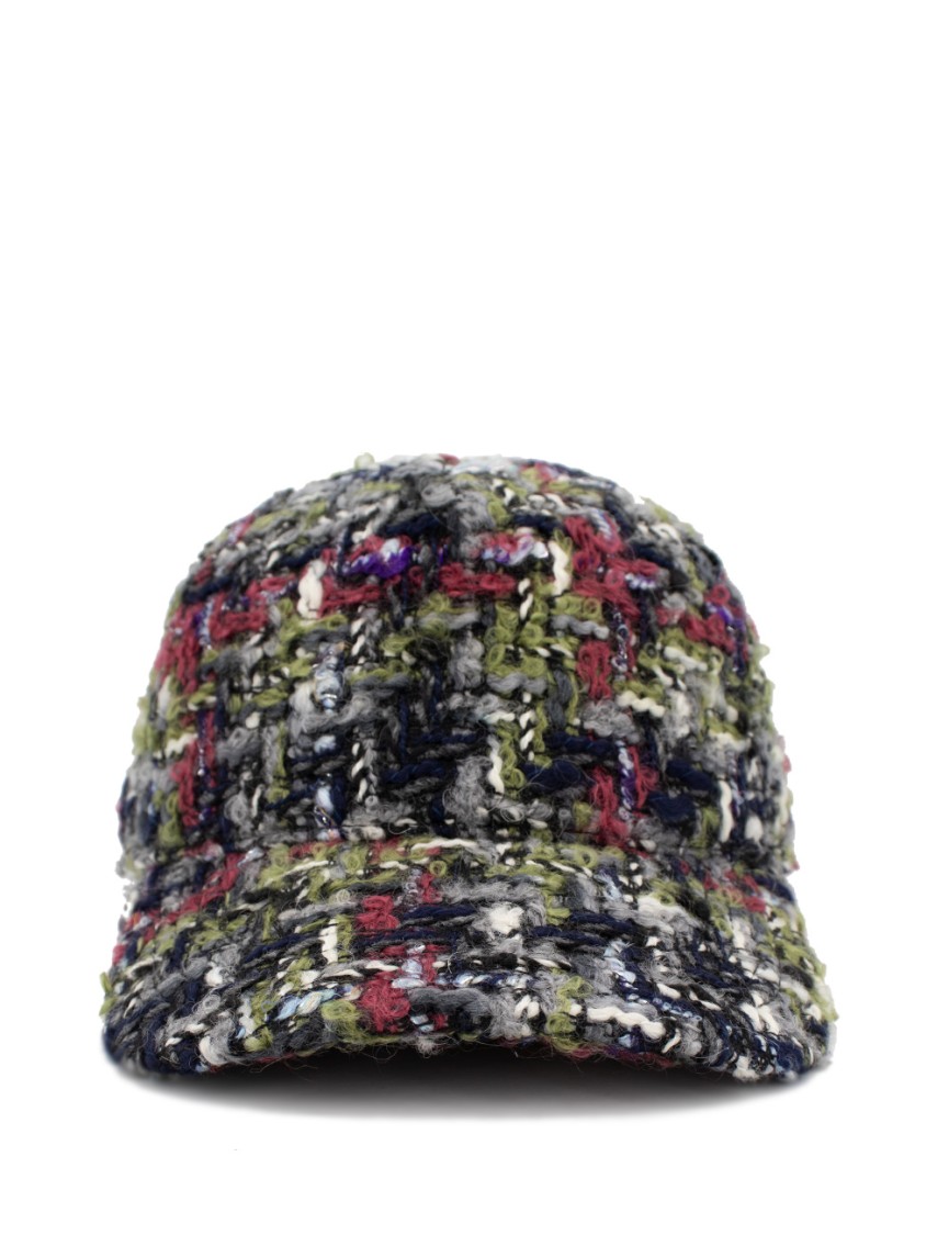 Etro Cap With Visor In Multicolor