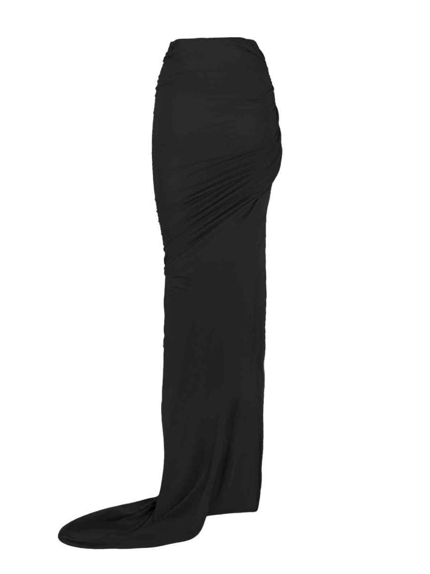 Rick Owens Mini Asymmetrical Skirt