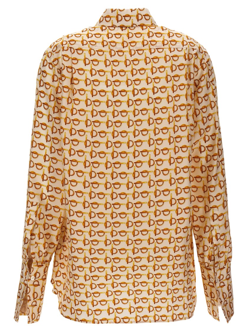 Burberry Shirts In Yellow