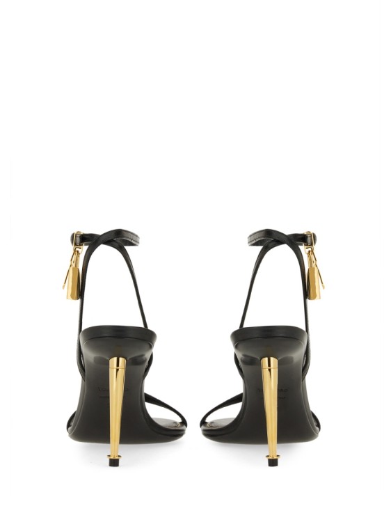 Tom Ford Black Sandal With Striking Padlock Detail | THE LIST