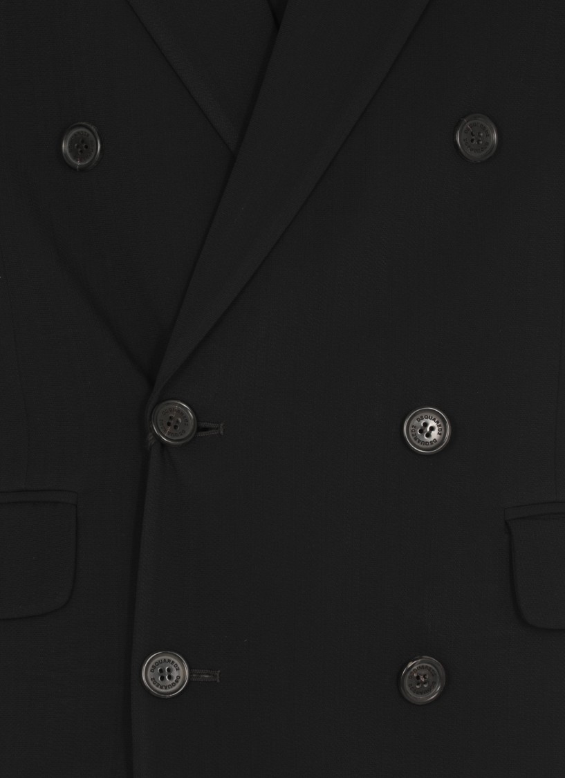 Shop Dsquared2 Casablanca Two-piece Suit In Black